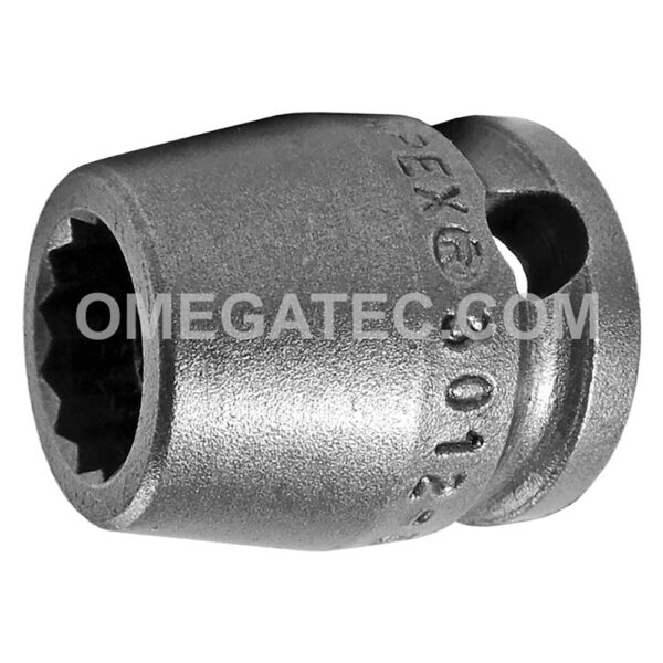 3210-D Apex 5/16'' 12-Point Long Impact Socket, 3/8'' Square Drive