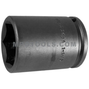 3534 Apex 1-1/16'' 6-Point Long Thin Wall Impact Socket, 3/8'' Square Drive