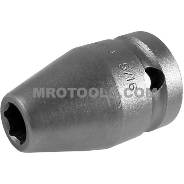 5110 Apex 5/16'' 6-Point Standard Impact Socket, 1/2'' Square Drive