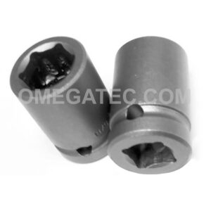 5120 Apex 5/8'' 6-Point Standard Impact Socket, 1/2'' Square Drive