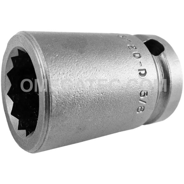 5120-D Apex 5/8'' 12-Point Standard Impact Socket, 1/2'' Square Drive