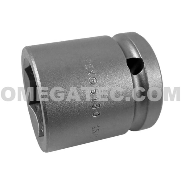 5130 Apex 15/16'' 6-Point Standard Impact Socket, 1/2'' Square Drive