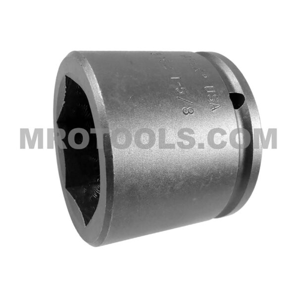 5152 Apex 1-5/8'' 6-Point Standard Impact Socket, 1/2'' Square Drive