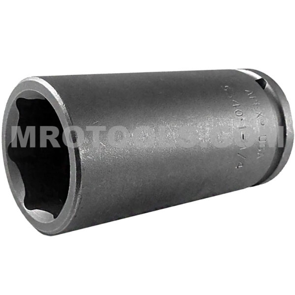 5340 Apex 1-1/4'' 6-Point Extra Long Impact Socket, 1/2'' Square Drive