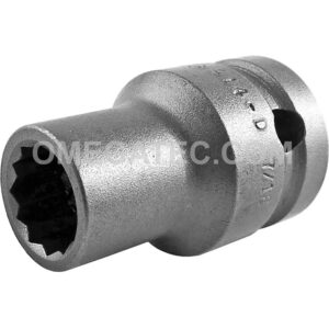 5414-D Apex 7/16'' 12-Point Thin Wall Standard Impact Socket, 1/2'' Square Drive