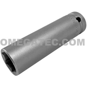 5522 Apex 11/16'' 6-Point Thin Wall Extra Long Impact Socket, 1/2'' Square Drive