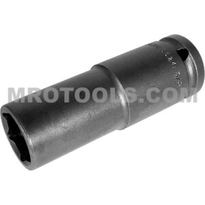 5524 Apex 3/4'' 6-Point Thin Wall Extra Long Impact Socket, 1/2'' Square Drive