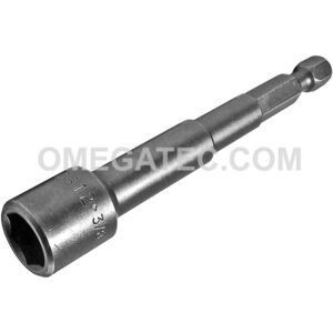 6B-0812 Apex 1/4'' 6-Point Power Drive Nutsetter, SAE, Bolt Clearance, 3/8'' Hex