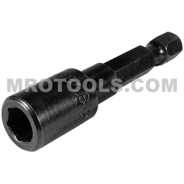 6N-0808-2 Apex 1/4'' 6-Point Power Drive Nutsetter, SAE, Non-Magnetic, 1/4'' Hex