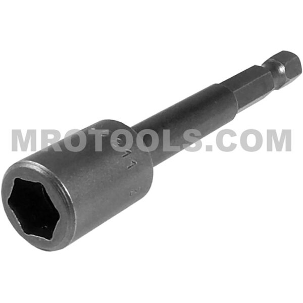 6N-0811-3 Apex 1/4'' 6-Point Power Drive Nutsetter, SAE, Non-Magnetic, 11/32'' Hex