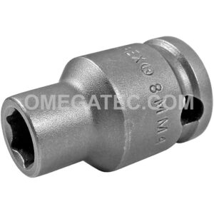 8MM43 Apex 8mm 6-Point Metric Thin Wall Standard Impact Socket, 3/8'' Square Drive
