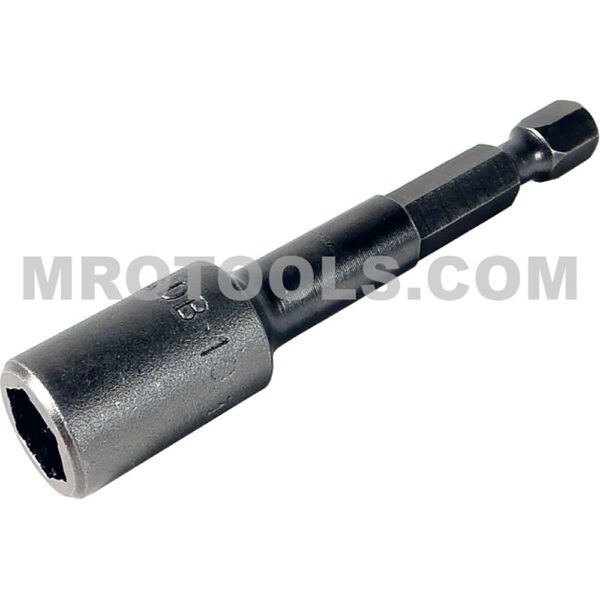 DB-10 Apex 1/4'' 6-Point Power Drive Nutsetter, SAE, For Sheet Metal Screws, Non-Magnetic, 5/16'' Hex