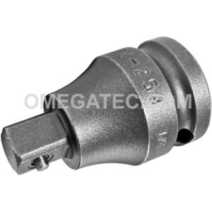 EX-254 Apex Straight Adapter, 3/8'' Square Drive, Pin Lock
