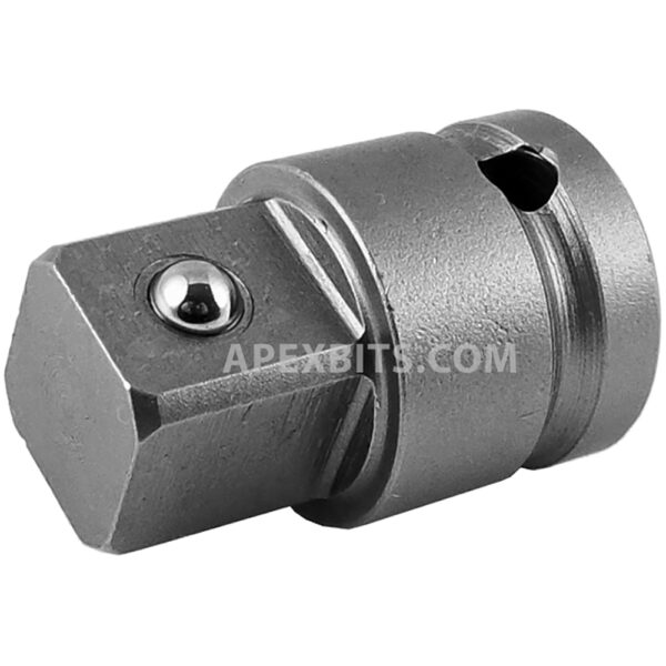 EX-623-B Apex Straight Adapter, 1/2'' Square Drive, Ball Lock
