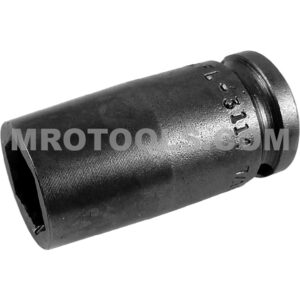 FL-3114 Apex 7/16'' 6-Point Fast Lead Standard Impact Socket, 3/8'' Square Drive