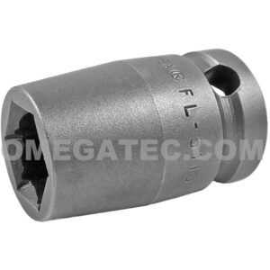 FL-5116 Apex 1/2'' 6-Point Fast Lead Standard Impact Socket, 1/2'' Square Drive