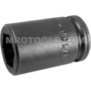 M-10MME1 Apex 10mm 6-Point Magnetic Metric Standard Impact Socket, For Sheet Metal Screw, 1/4'' Square Drive