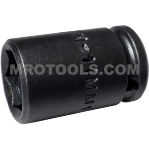 M-11MM11 Apex 11mm 6-Point Magnetic Metric Long Impact Socket, 1/4'' Square Drive