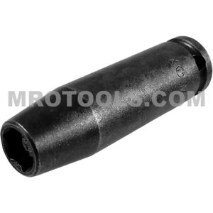 M-1208 Apex 1/4'' 6-Point Magnetic Long Impact Socket, 1/4'' Square Drive