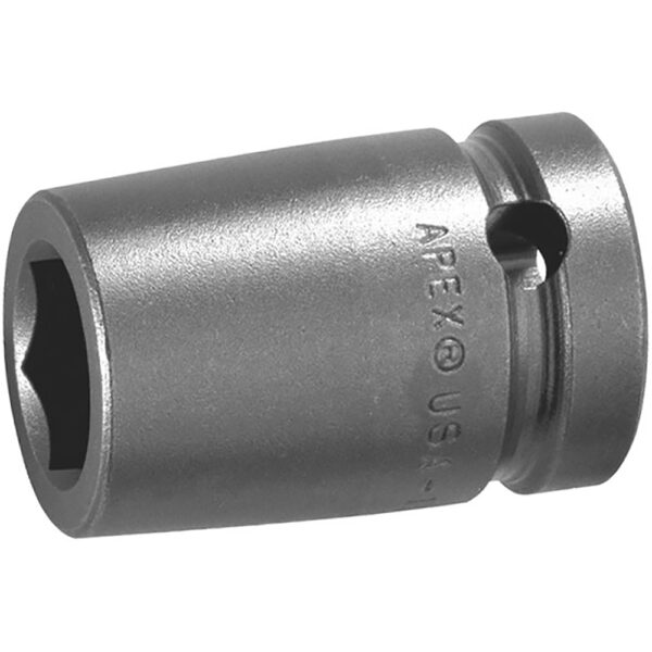 M-12MM15 Apex 12mm 6-Point Magnetic Metric Standard Impact Socket, 1/2'' Square Drive