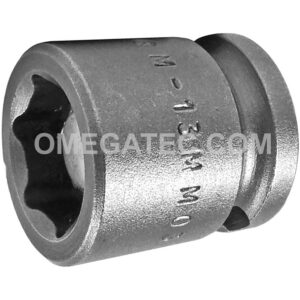 M-13MM03 Apex 13mm 6-Point Magnetic Metric Short Impact Socket, 3/8'' Square Drive