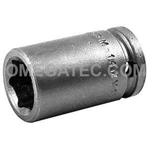 M-14MM13 Apex 14mm 6-Point Magnetic Metric Standard Impact Socket, 3/8'' Square Drive