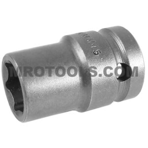 M-14MM45 Apex 14mm 6-Point Magnetic Thin Wall Metric Standard Impact Socket, 1/2'' Square Drive