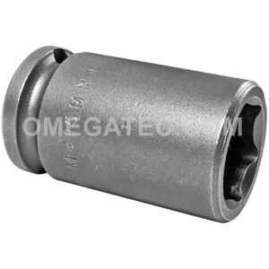 M-15MM13 Apex 15mm 6-Point Magnetic Metric Standard Impact Socket, 3/8'' Square Drive