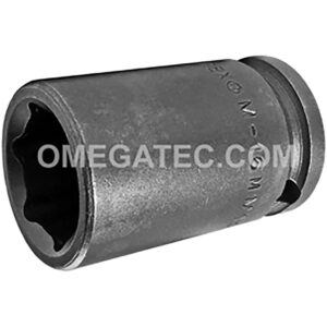 M-16MM13 Apex 16mm 6-Point Magnetic Metric Standard Impact Socket, 3/8'' Square Drive