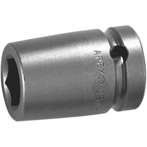M-19MM15 Apex 19mm 6-Point Magnetic Metric Standard Impact Socket, 1/2'' Square Drive