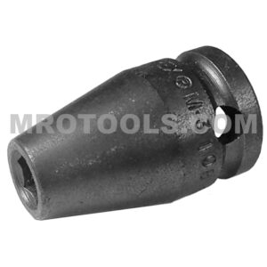 M-3108 Apex 1/4'' 6-Point Magnetic Standard Impact Socket, 3/8'' Square Drive