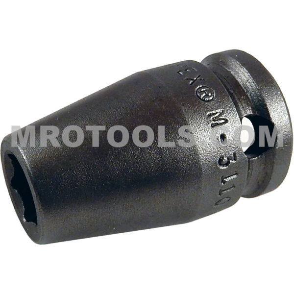 M-3110 Apex 5/16'' 6-Point Magnetic Standard Impact Socket, 3/8'' Square Drive