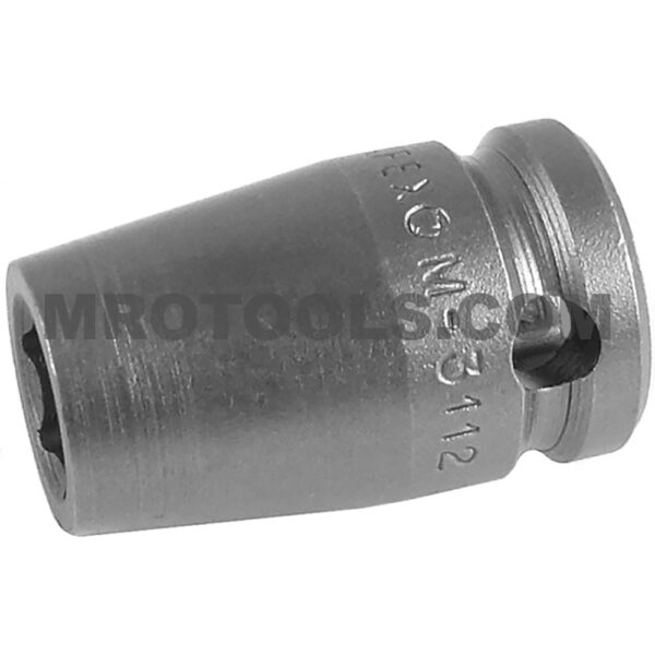 M-3112 Apex 3/8'' 6-Point Magnetic Standard Impact Socket, 3/8'' Square Drive