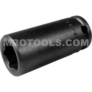 M-3218 Apex 9/16'' 6-Point Magnetic Long Impact Socket, 3/8'' Square Drive
