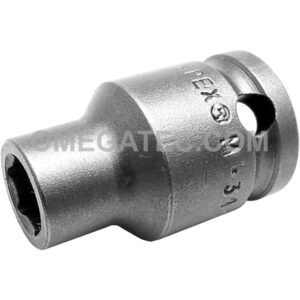 M-3410 Apex 5/16'' 6-Point Magnetic Thin Wall Standard Impact Socket, 3/8'' Square Drive