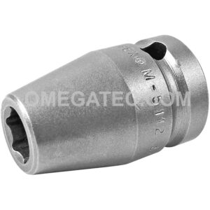M-5112 Apex 3/8'' 6-Point Magnetic Standard Impact Socket, 1/2'' Square Drive