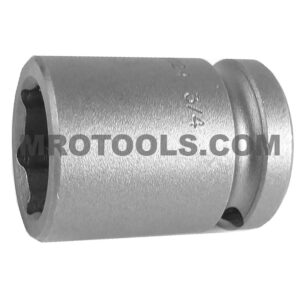 M-5124 Apex 3/4'' 6-Point Magnetic Standard Impact Socket, 1/2'' Square Drive