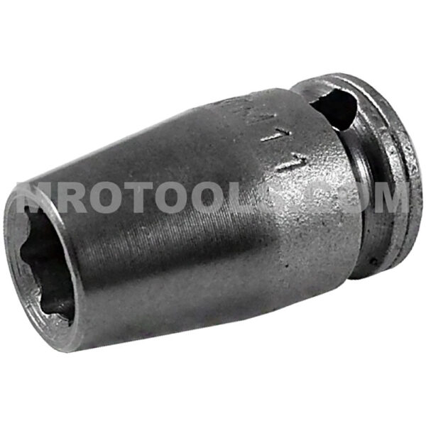 M-6MM11 Apex 6mm 6-Point Magnetic Metric Standard Impact Socket, 1/4'' Square Drive