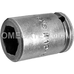 M1P14 Apex 7/16'' 6-Point Magnetic Standard Impact Socket, For Sheet Metal Screw, Self-Drilling And Tapping Screws, 1/4'' Square Drive