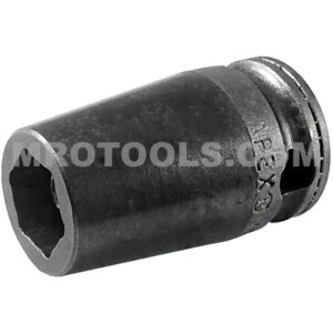M3P12 Apex 3/8'' 6-Point Magnetic Standard Impact Socket, For Sheet Metal Screw, Self-Tapping, 3/8'' Square Drive