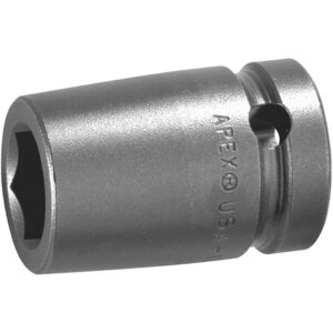 M5E18 Apex 9/16'' 6-Point Magnetic Impact Socket, For Sheet Metal Screws, Predrilled Holes, 1/2'' Square Drive