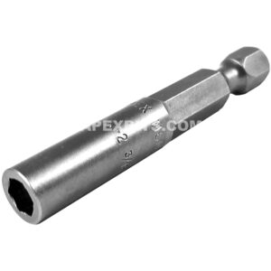 M6N-0806-2 Apex 1/4'' 6-Point Power Drive Nutsetter, SAE, Magnetic, 3/16'' Hex