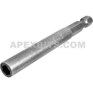 M6N-0806-5 Apex 1/4'' 6-Point Power Drive Nutsetter, SAE, Magnetic, 3/16'' Hex