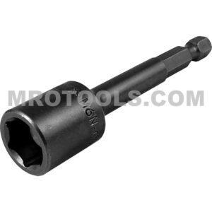 M6N-0814-3 Apex 1/4'' 6-Point Power Drive Nutsetter, SAE, Magnetic, 7/16'' Hex