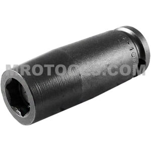 MB-10MM23 Apex 10mm 6-Point Magnetic Bolt Clearance Metric Long Impact Socket, 3/8'' Square Drive