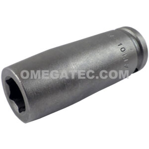 M-10MM23 Apex 10mm 6-Point Magnetic Metric Long Impact Socket, 3/8'' Square Drive