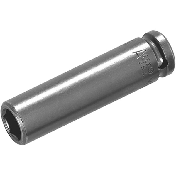 MB-10MM23-D Apex 10mm 12-Point Magnetic Bolt Clearance Metric Long Impact Socket, 3/8'' Square Drive