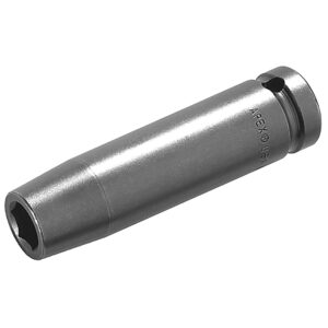 MB-13MM25 Apex 13mm 6-Point Magnetic Bolt Clearance Metric Long Impact Socket, 1/2'' Square Drive