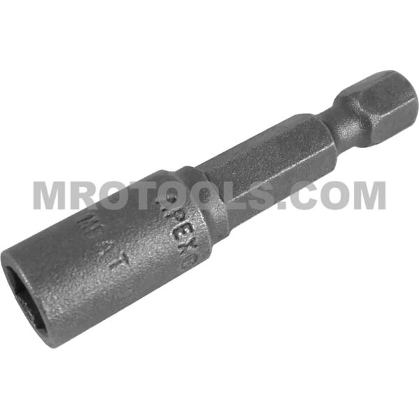 MDAT-08 Apex 1/4'' 6-Point Power Drive Nutsetter, SAE, For Sheet Metal Screws, Magnetic, 1/4'' Hex