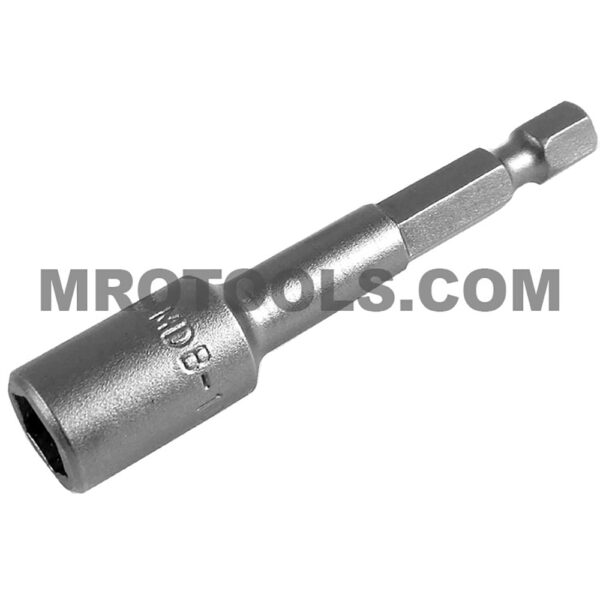 MDB-10 Apex 1/4'' 6-Point Power Drive Nutsetter, SAE, For Sheet Metal Screws, Magnetic, 5/16'' Hex